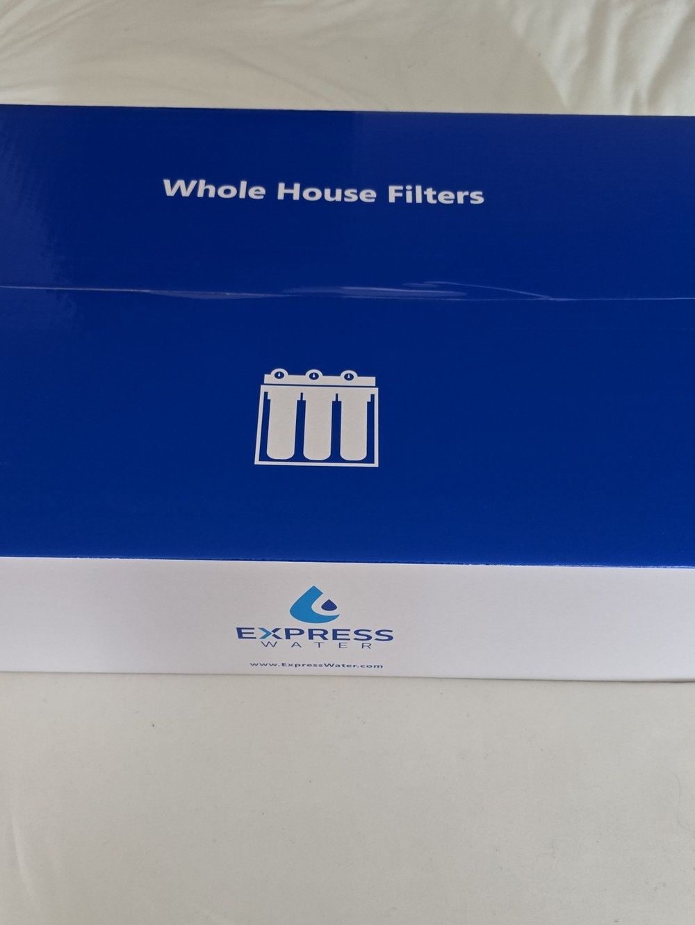 Express Whole House Filters - Blue and White